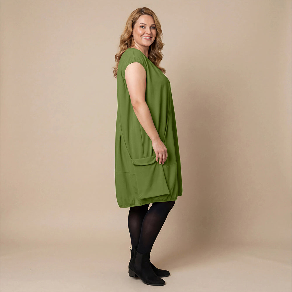 Boris Industries Bred Kjole Elastikk med Veske