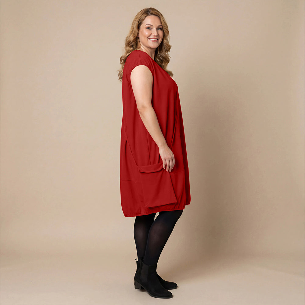 Boris Industries Bred Kjole Elastikk med Veske