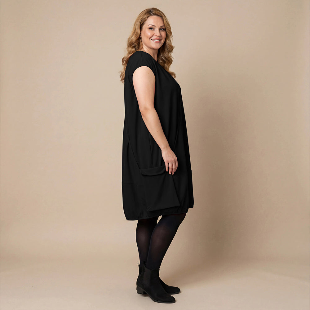 Boris Industries Bred Kjole Elastikk med Veske