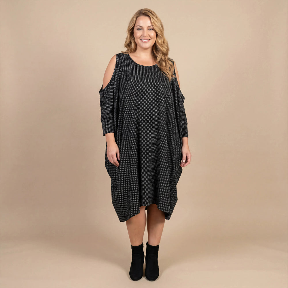 Boris Industries Bred Kjole Lommer