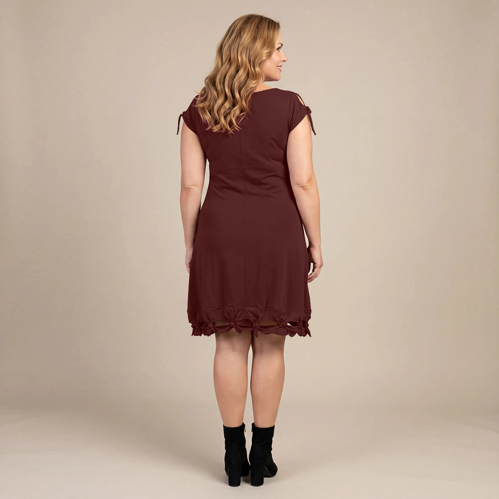 Boris Industries Kjole Knap Kort Erme