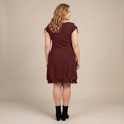 Boris Industries Kjole Knap Kort Erme