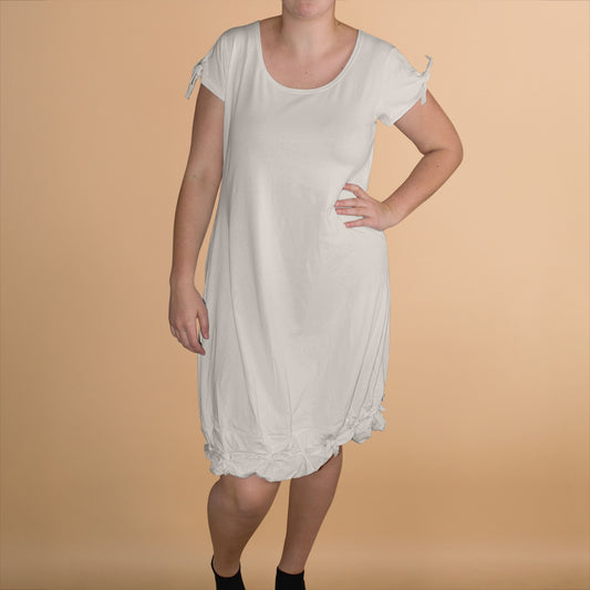 Jurk Knoopje Korte Mouw – Boris Industries