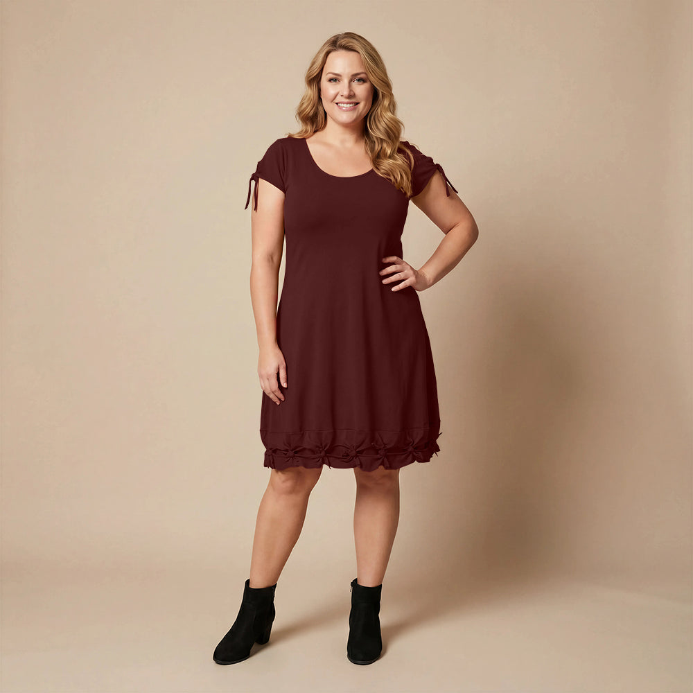 Boris Industries Kjole Knap Kort Erme