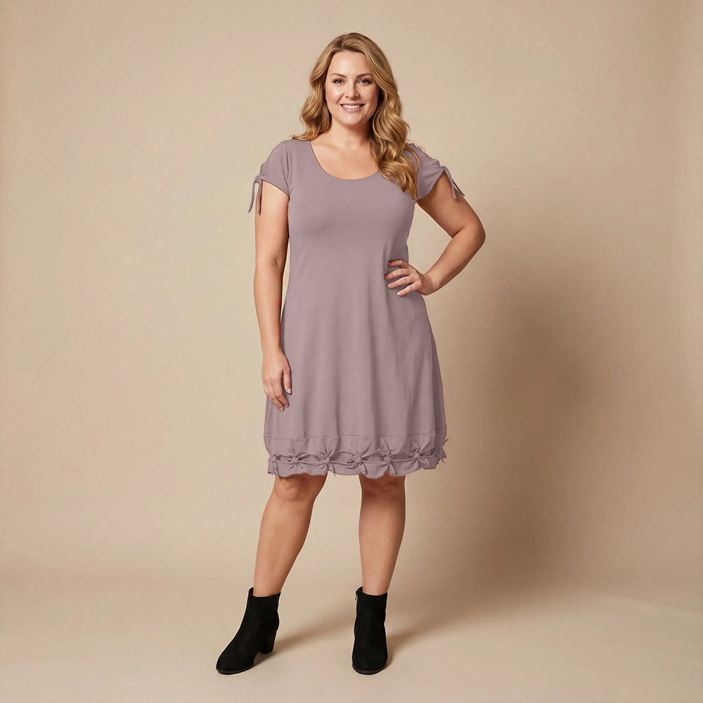 Boris Industries Kjole Knap Kort Erme