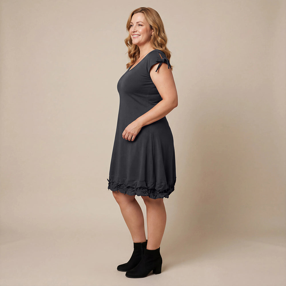 Boris Industries Kjole Knap Kort Erme