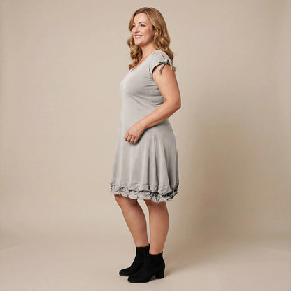 Boris Industries Kjole Knap Kort Erme