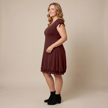 Boris Industries Kjole Knap Kort Erme