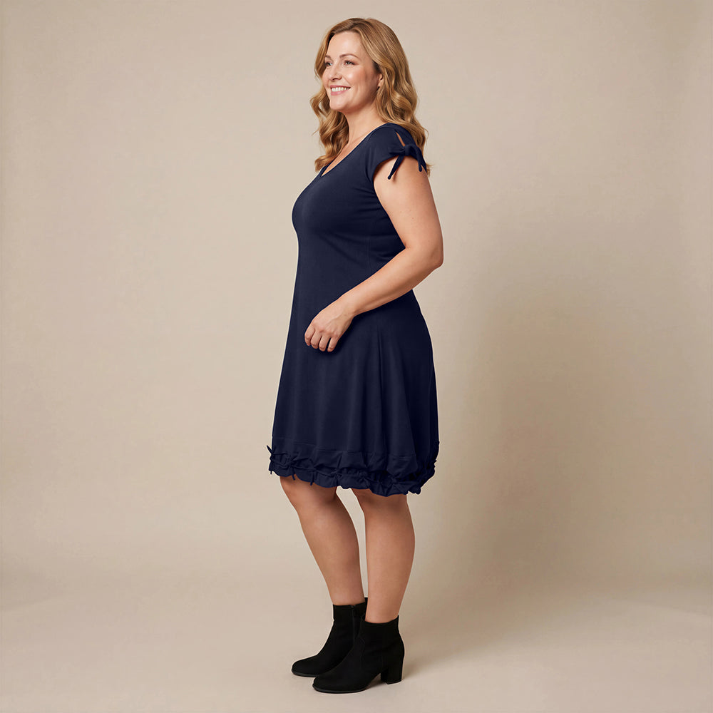 Boris Industries Kjole Knap Kort Erme