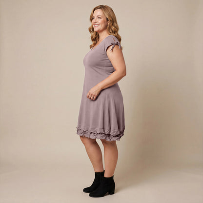 Boris Industries Kjole Knap Kort Erme