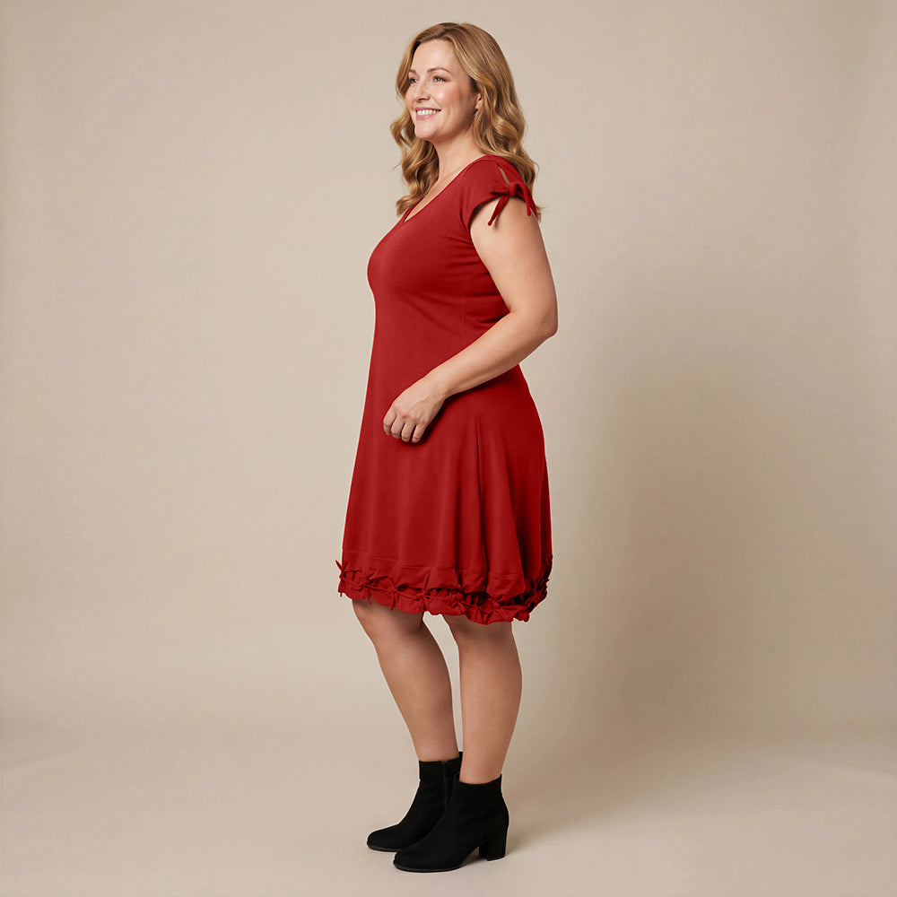 Boris Industries Kjole Knap Kort Erme