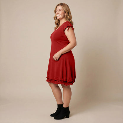 Boris Industries Kjole Knap Kort Erme