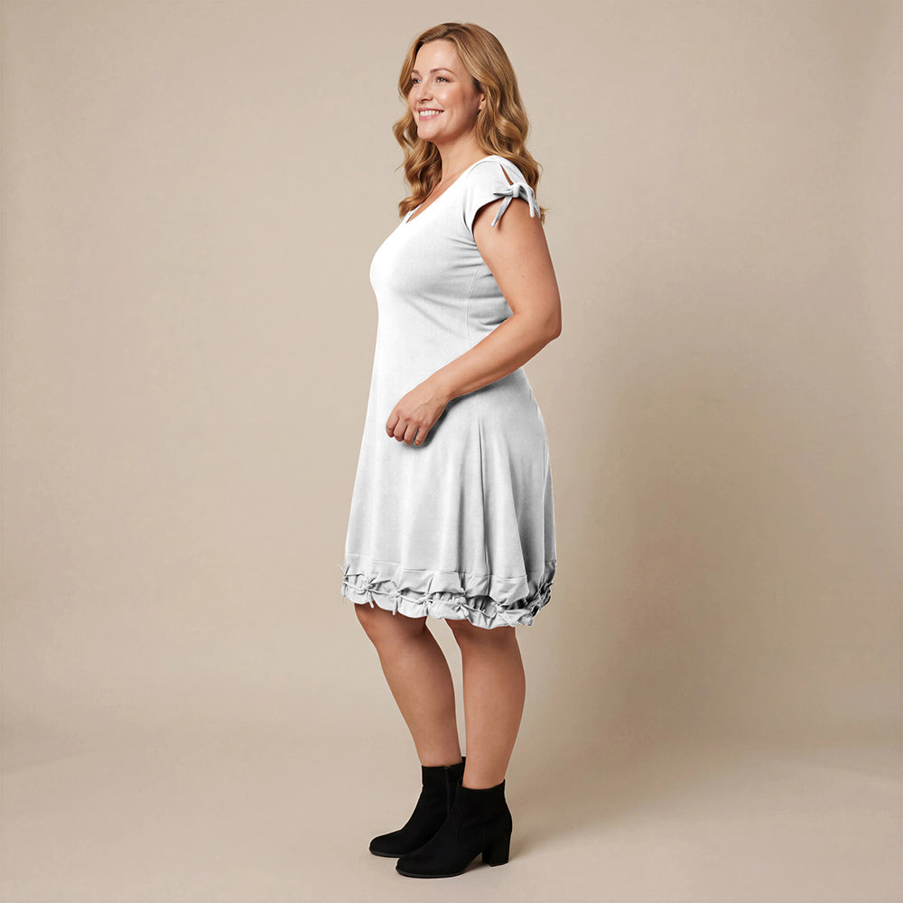 Boris Industries Kjole Knap Kort Erme