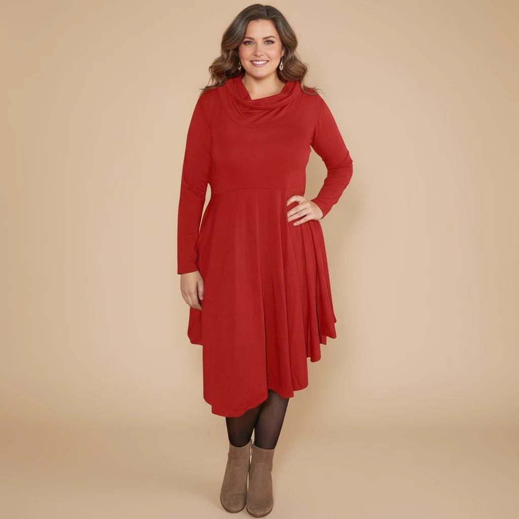 Jurk met Cirkelrok en Col – Boris Industries