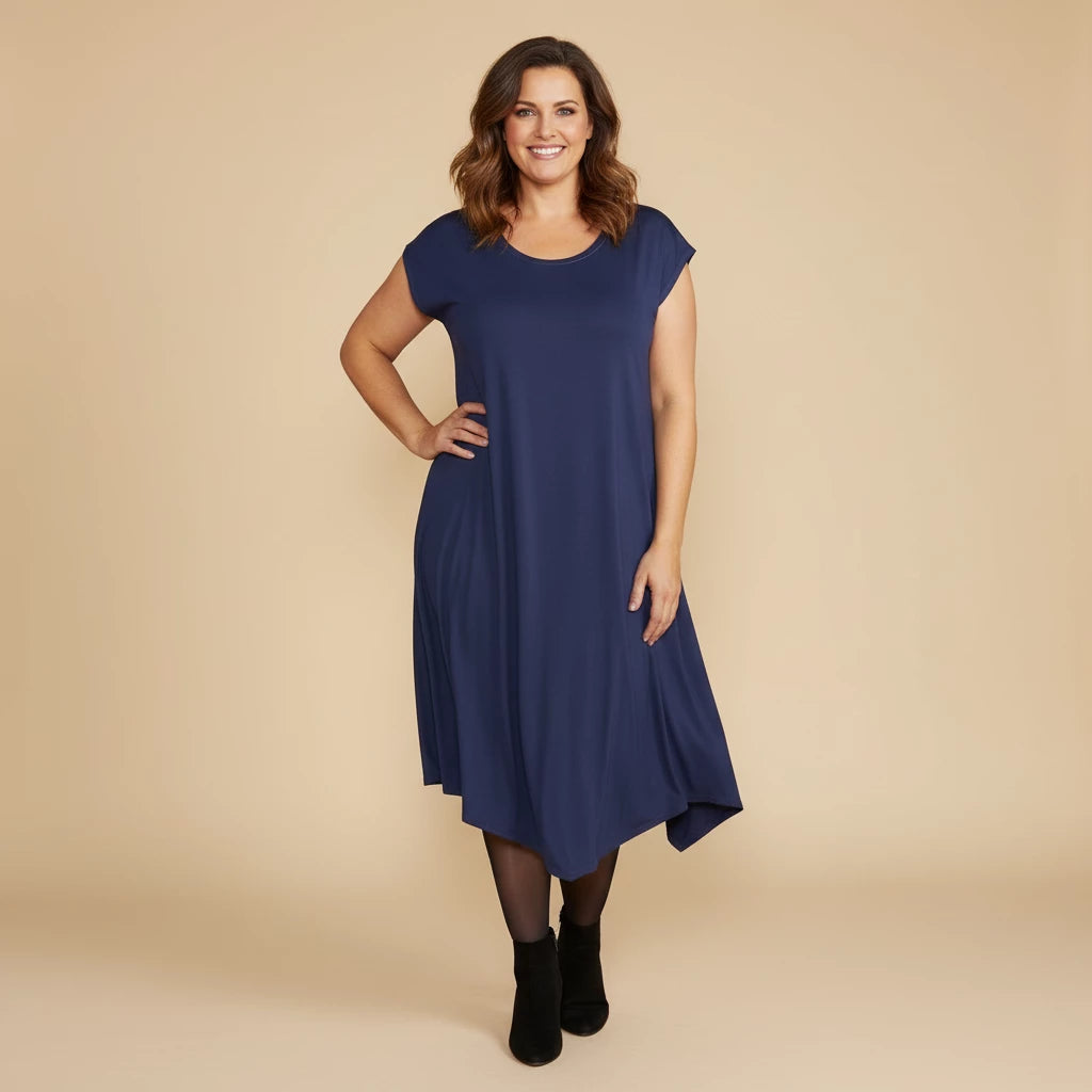 Jurk Zonder Mouw Crepe – Boris Industries