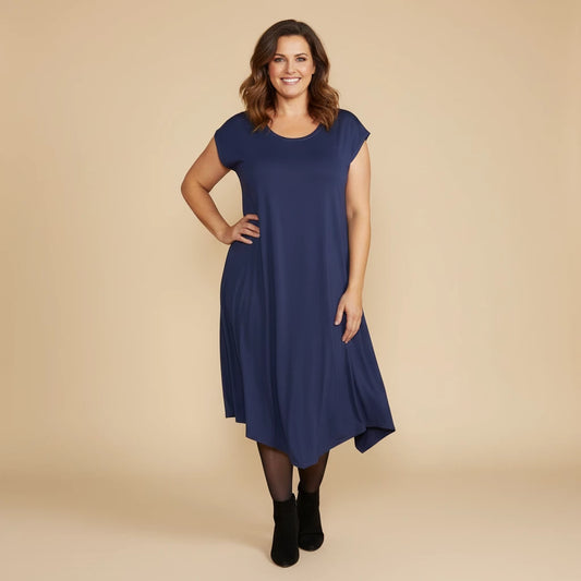 Jurk Zonder Mouw Crepe – Boris Industries