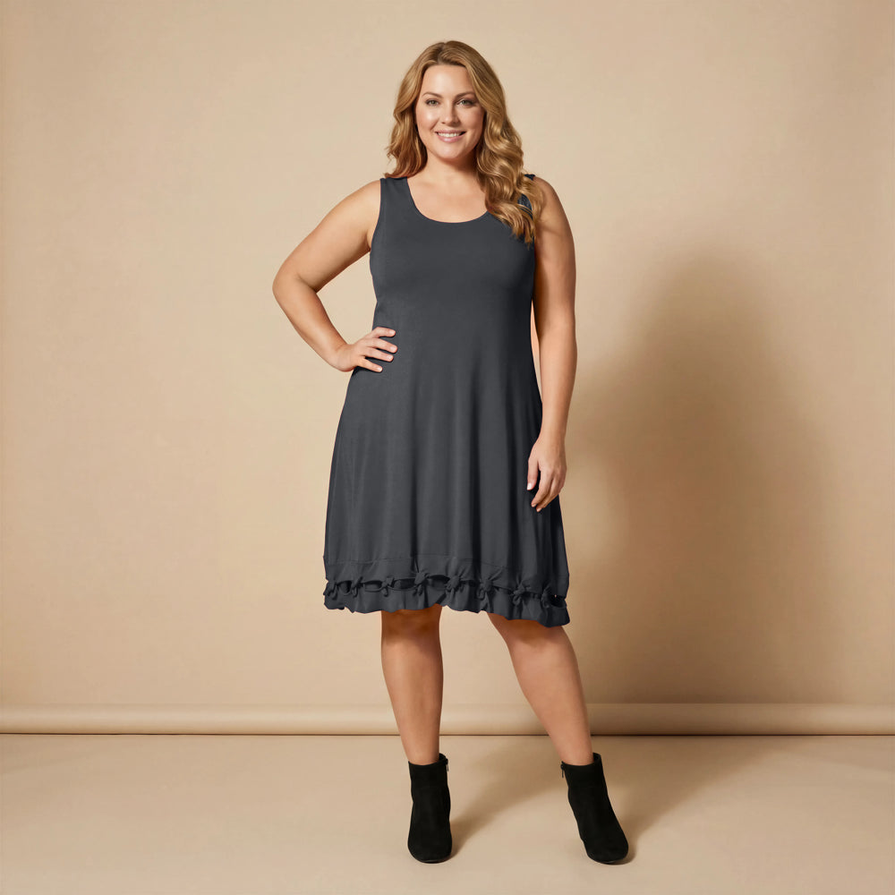 Boris Industries Klänning Knappar Utan Ärmar