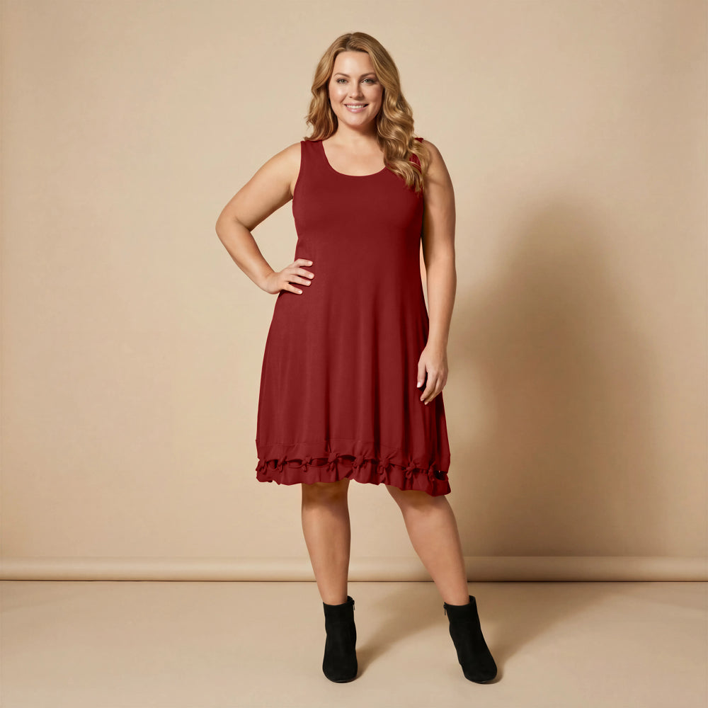 Boris Industries Klänning Knappar Utan Ärmar