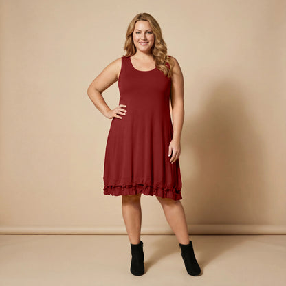 Boris Industries Klänning Knappar Utan Ärmar