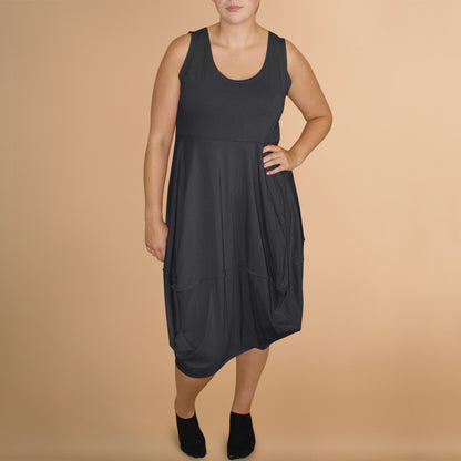 Jurk Stiksels Zonder Mouw – Boris Industries