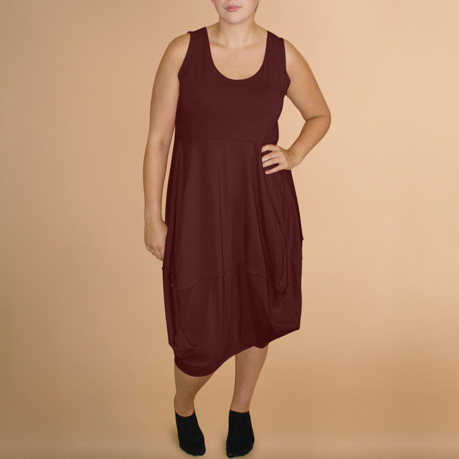 Jurk Stiksels Zonder Mouw – Boris Industries