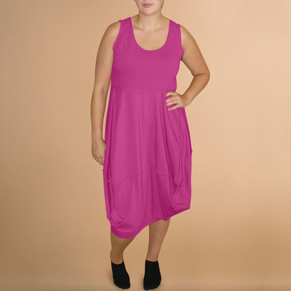 Jurk Stiksels Zonder Mouw – Boris Industries