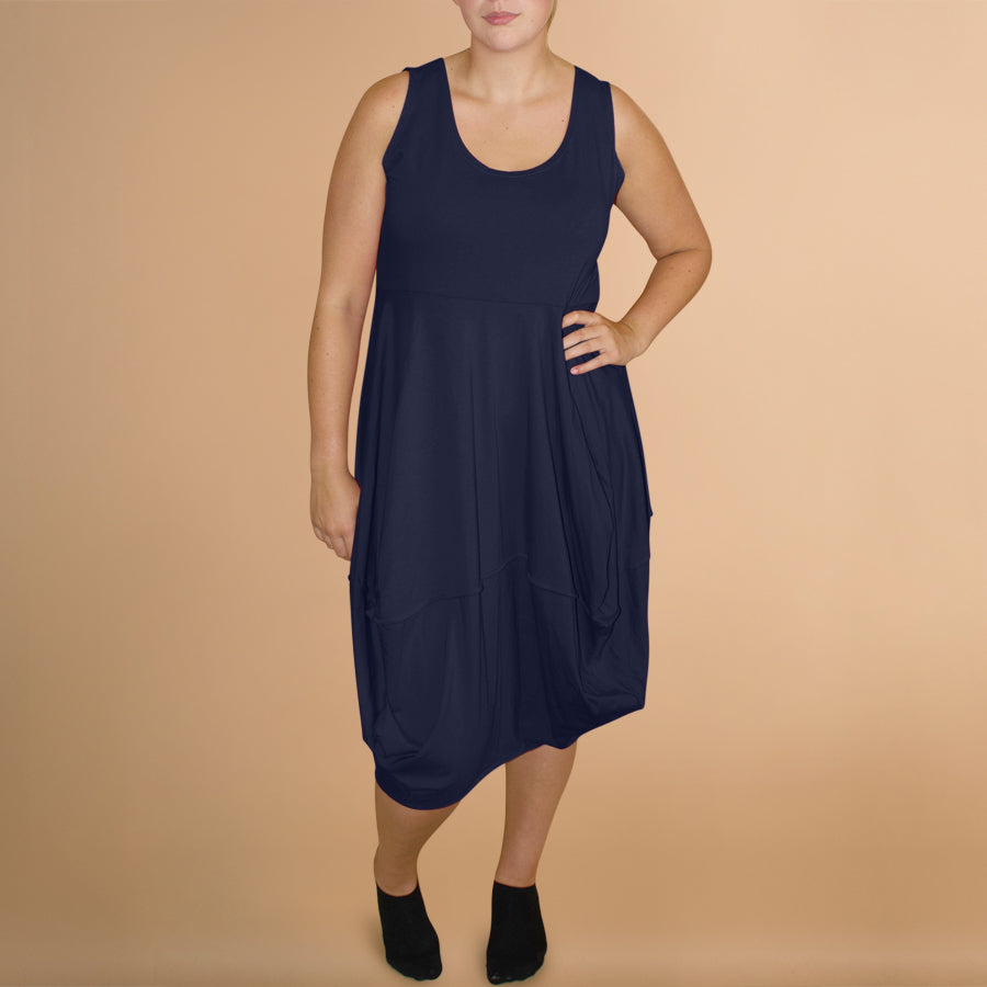 Jurk Stiksels Zonder Mouw – Boris Industries