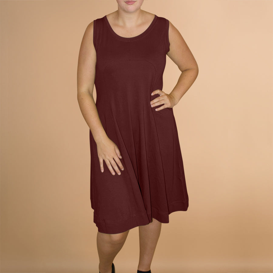 Jurk Ronding Zonder Mouw – Boris Industries