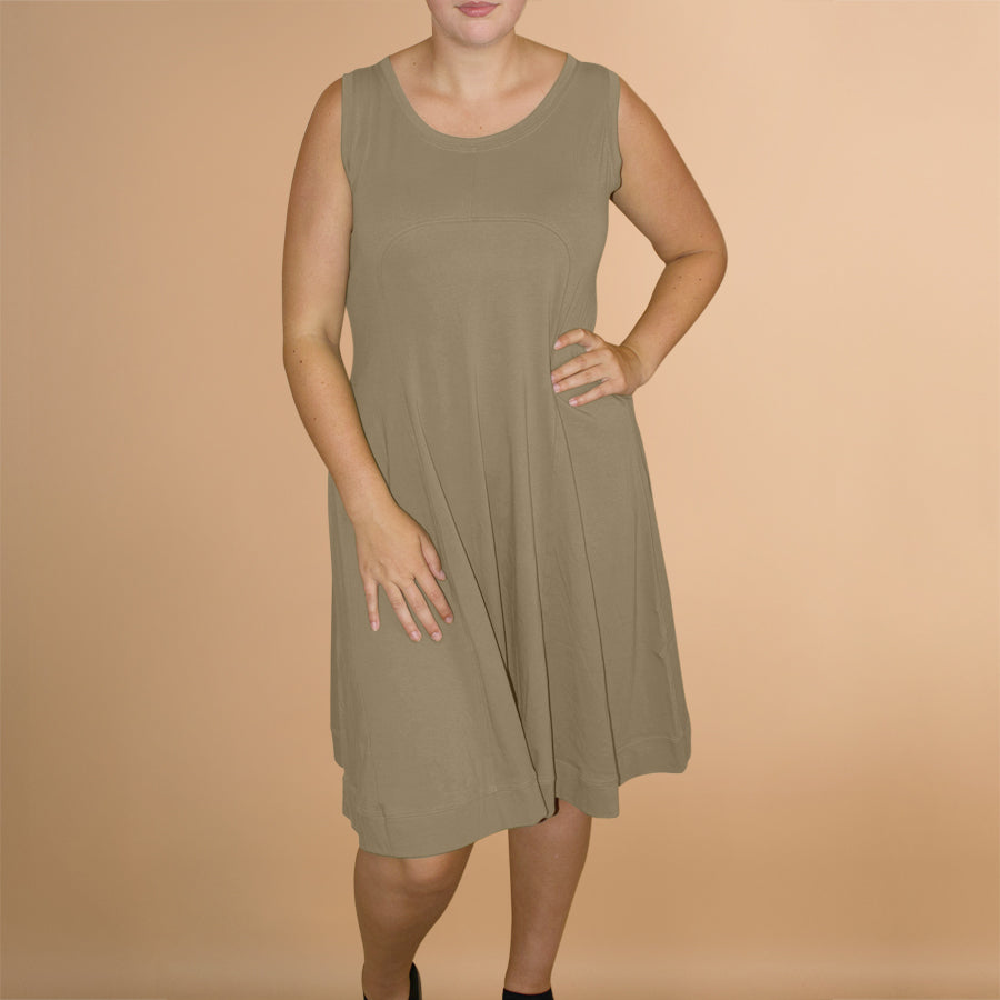 Jurk Ronding Zonder Mouw – Boris Industries