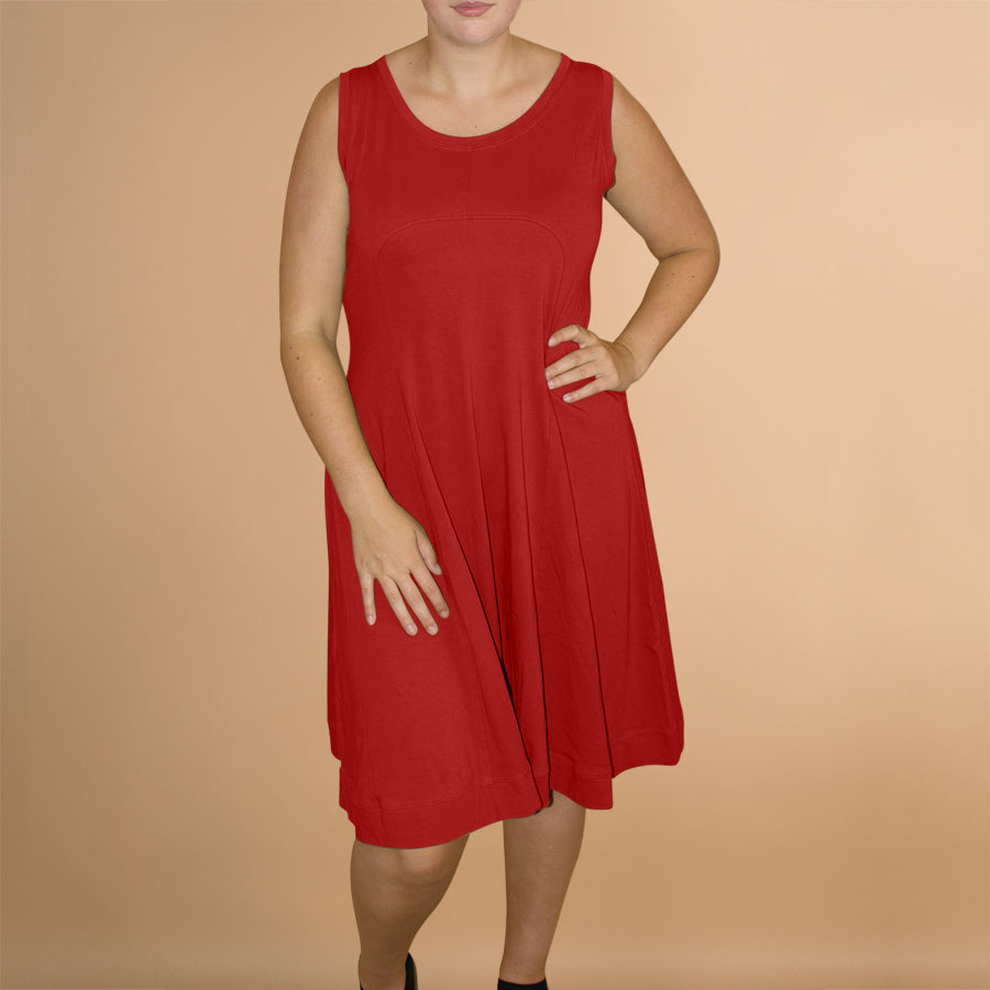 Jurk Ronding Zonder Mouw – Boris Industries