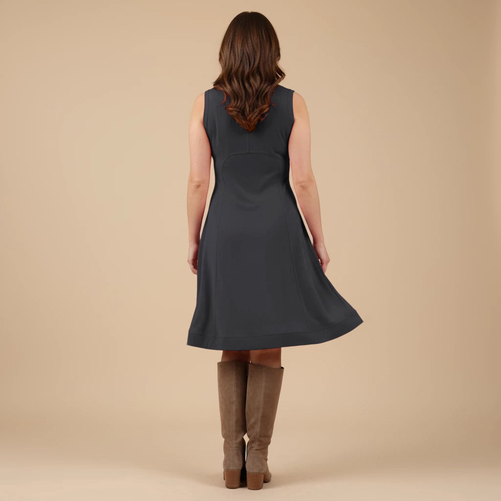 Борис Индастриз Платье Круглый Без Рукавов