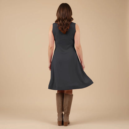 Борис Индастриз Платье Круглый Без Рукавов