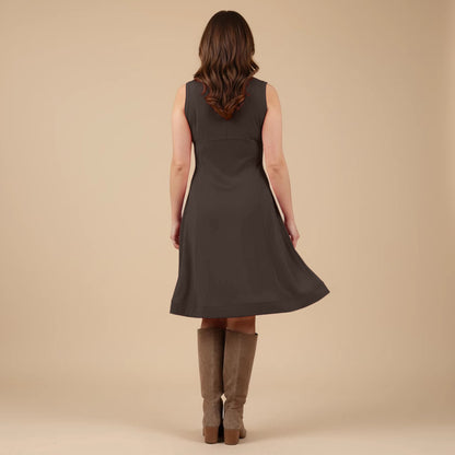 Борис Индастриз Платье Круглый Без Рукавов