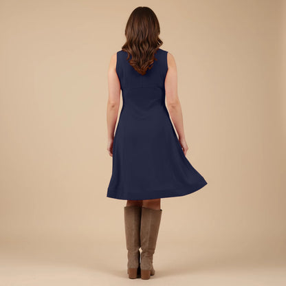 Борис Индастриз Платье Круглый Без Рукавов