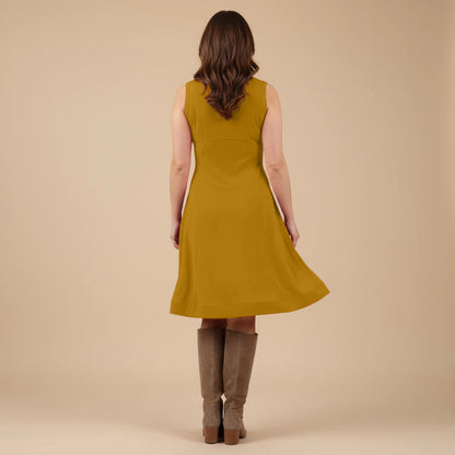 Борис Индастриз Платье Круглый Без Рукавов