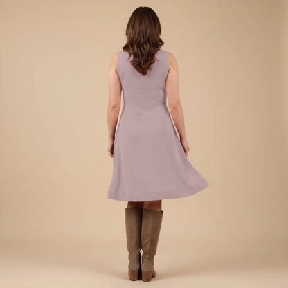 Борис Индастриз Платье Круглый Без Рукавов