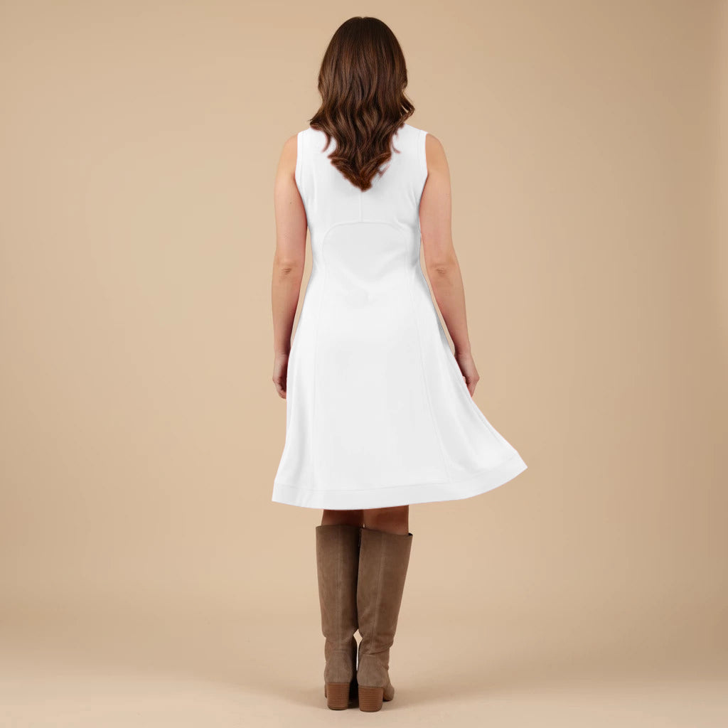 Борис Индастриз Платье Круглый Без Рукавов