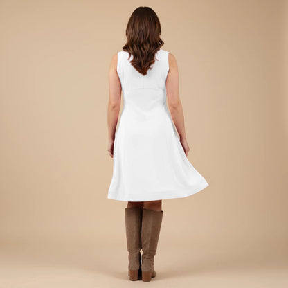 Борис Индастриз Платье Круглый Без Рукавов