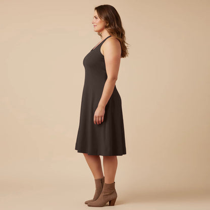 Борис Индастриз Платье Круглый Без Рукавов