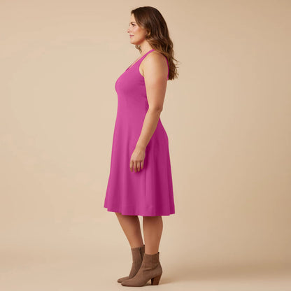 Борис Индастриз Платье Круглый Без Рукавов