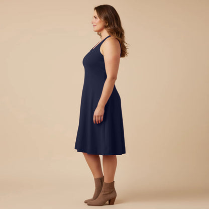 Борис Индастриз Платье Круглый Без Рукавов