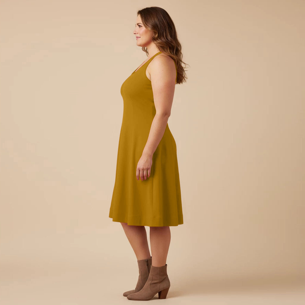 Борис Индастриз Платье Круглый Без Рукавов