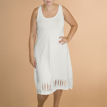 Jurk Zonder Mouwen met Insnijdingen – Boris Industries