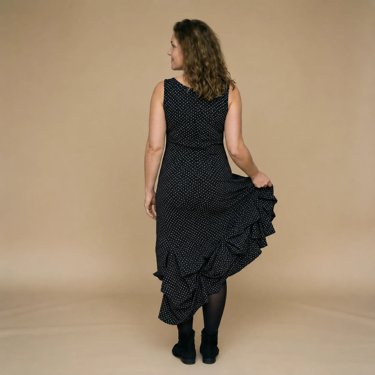 Boris Industries Vestido Esquinas Sin Mangas