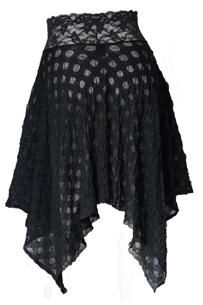 Boris Industries Skirt Ball Lace Black