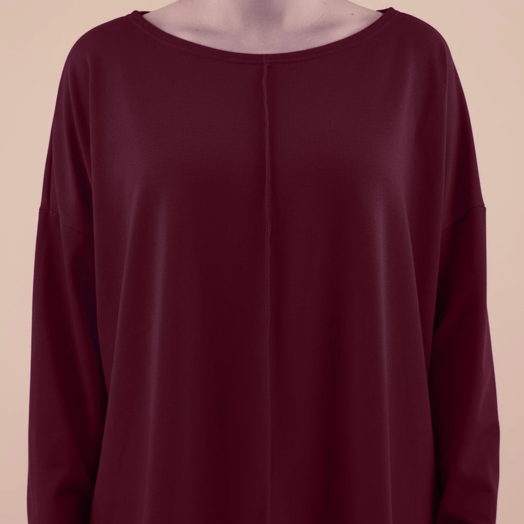 Boris Industries Pull Long Large Viscose "Pêche"