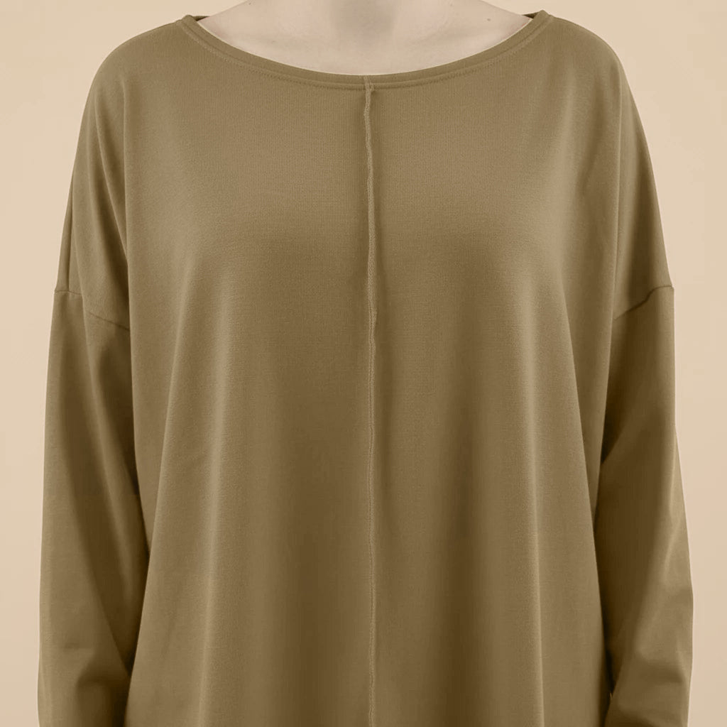 Boris Industries Pull Long Large Viscose "Pêche"