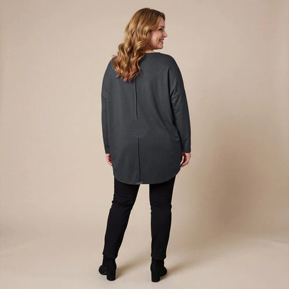 Boris Industries Pull en Fleece Oversized Long