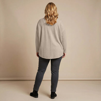 Boris Industries Pull en Fleece Oversized Long