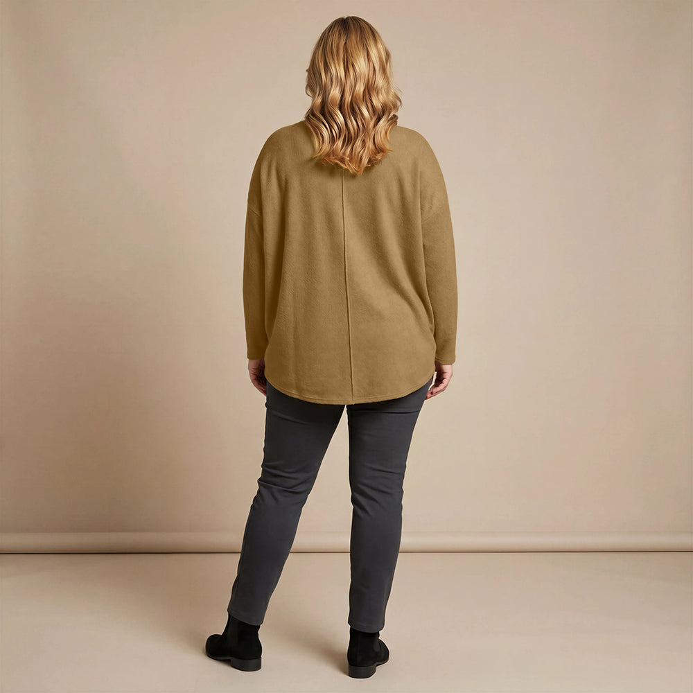 Boris Industries Pull en Fleece Oversized Long